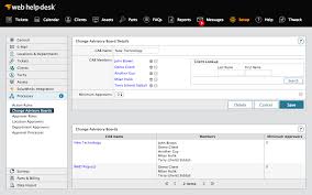 Screenshot of ITIL Helpdesk Software